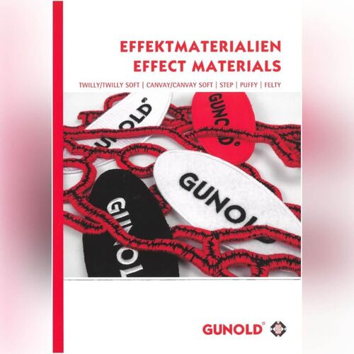 Effekt materiale farvekort