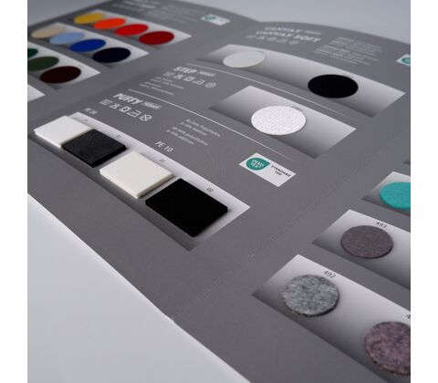 Effekt materiale farvekort