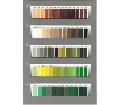 Cotty og Cotty Bio farvekort